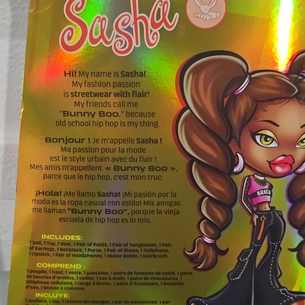 Bratz Sasha‎ Doll with Accessories NWT 2023